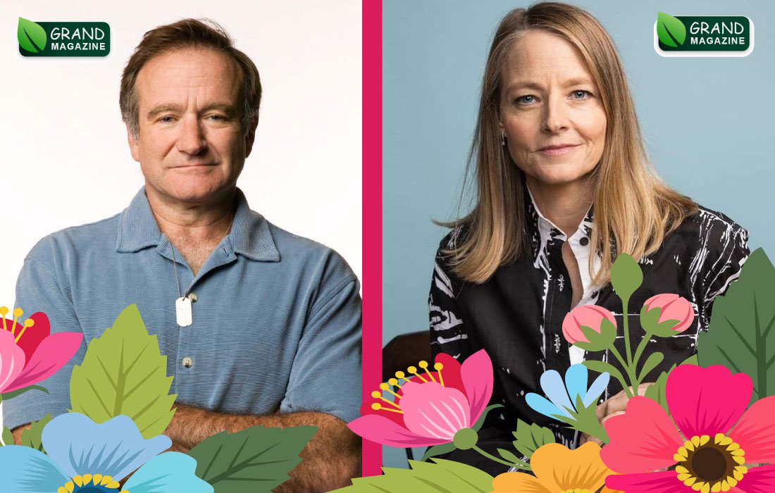 Robin Williams and Jodie Foster