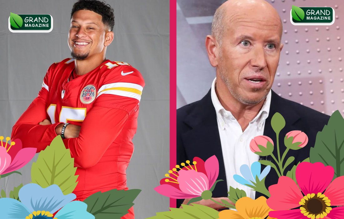 Patrick Mahomes and Barry Sternlicht