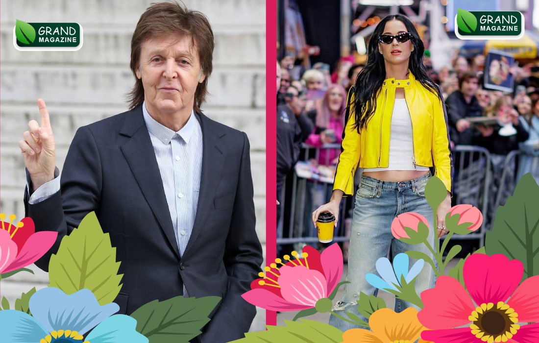 Paul McCartney and Katy Perry